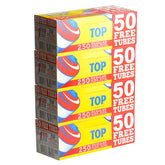 TOP TUBES KING SIZE REGULAR (RED) | 4CT SLEEVE